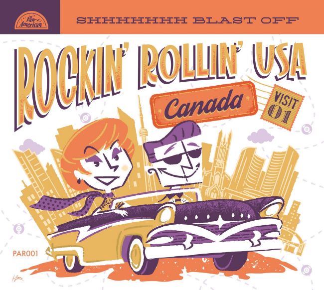 V.A. - Rockin' Rollin' Usa Vol 1 : Canada - Klik op de afbeelding om het venster te sluiten